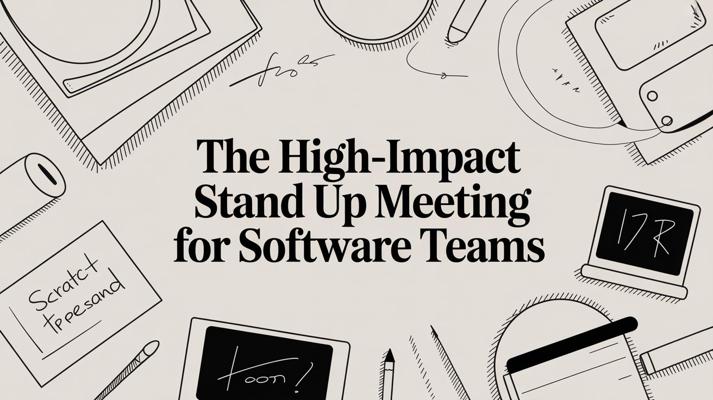 Come gestire uno stand-up meeting che guida la parte tecnica