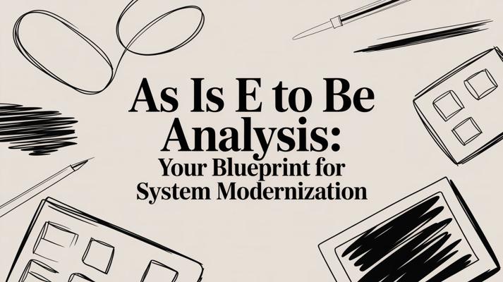 Analisi As-Is e To-Be: un blueprint pragmatico per il sistema