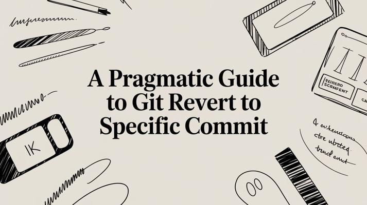 Guida pragmatica a git revert: tornare a uno specifico