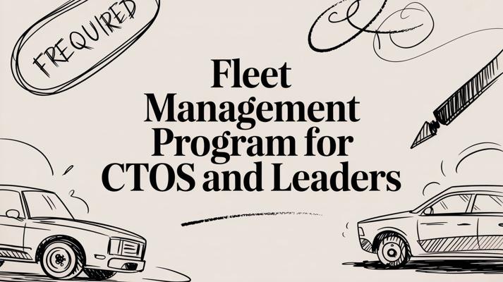 Programma di Fleet Management per CTO e leader